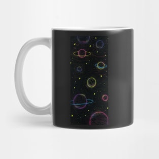 Space pattern Mug